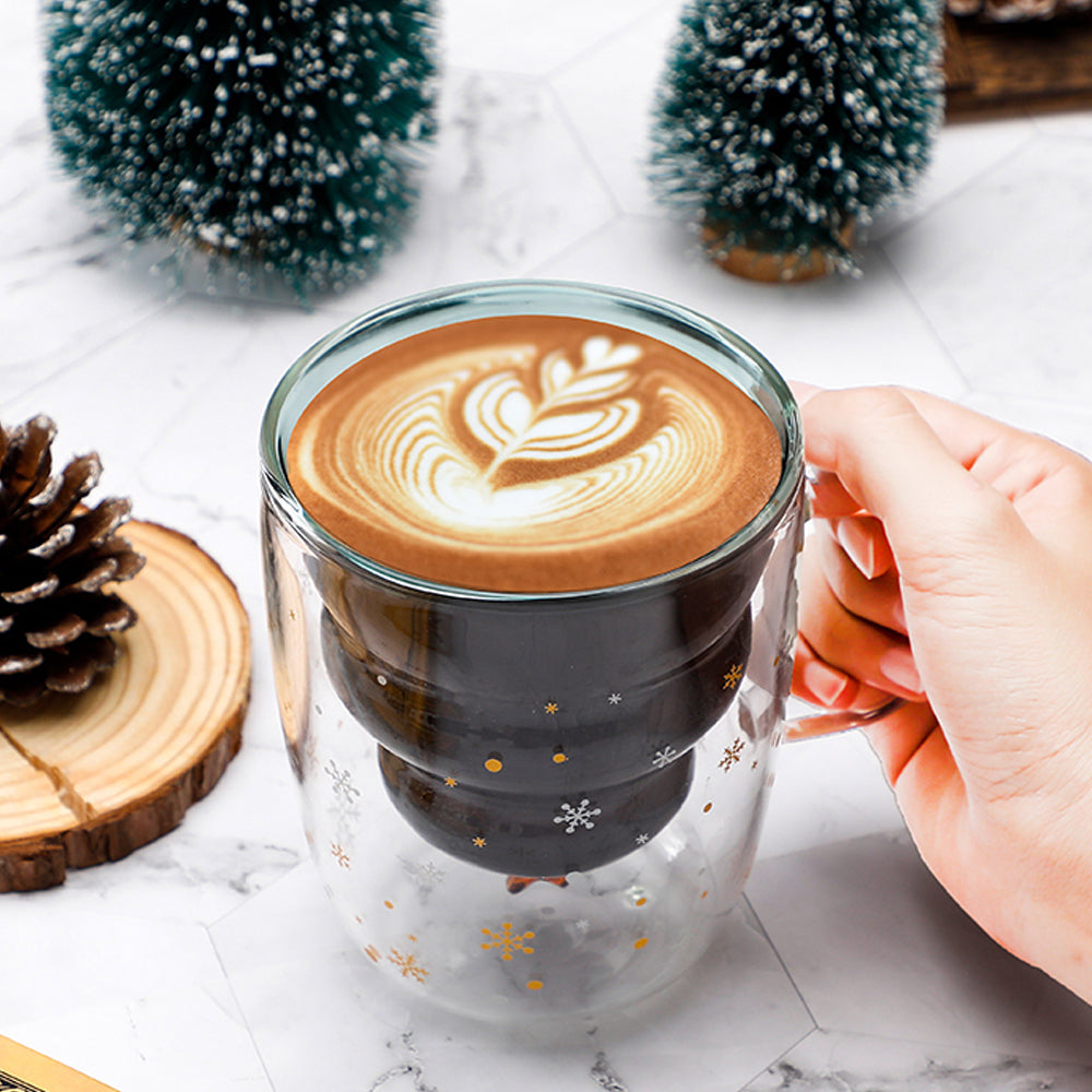 Schichtweiser Weihnachtsbecher – Set von Stonrfield