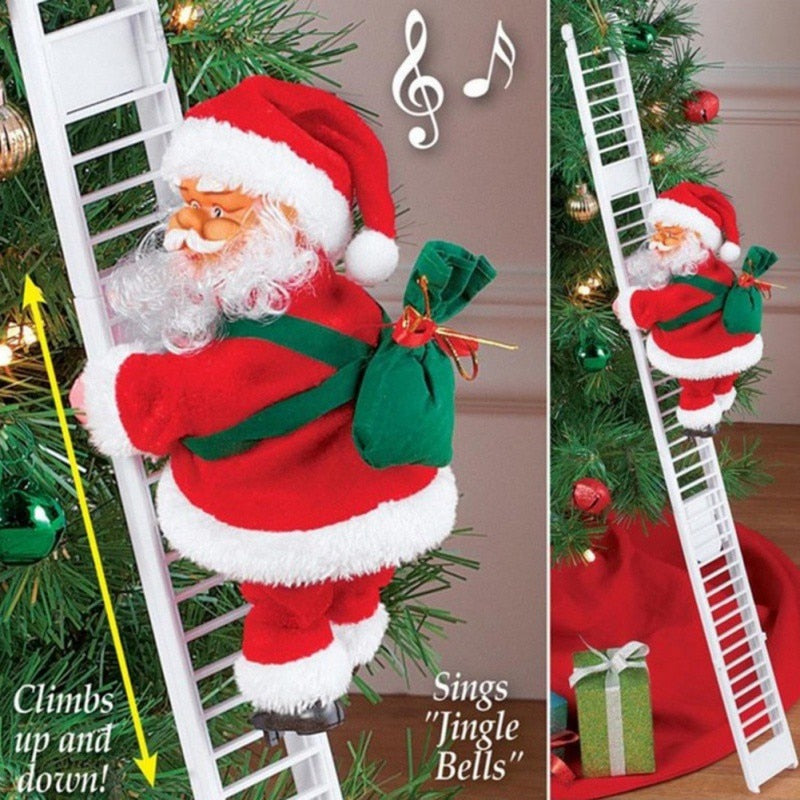 Weihnachtsmann Kletterdeko | FestiveLift