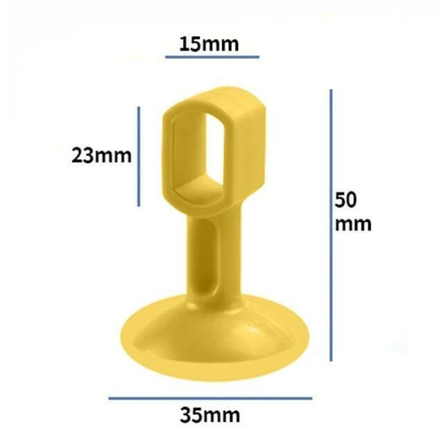 10er Set Türstopper aus Silikon | FlexiGuard