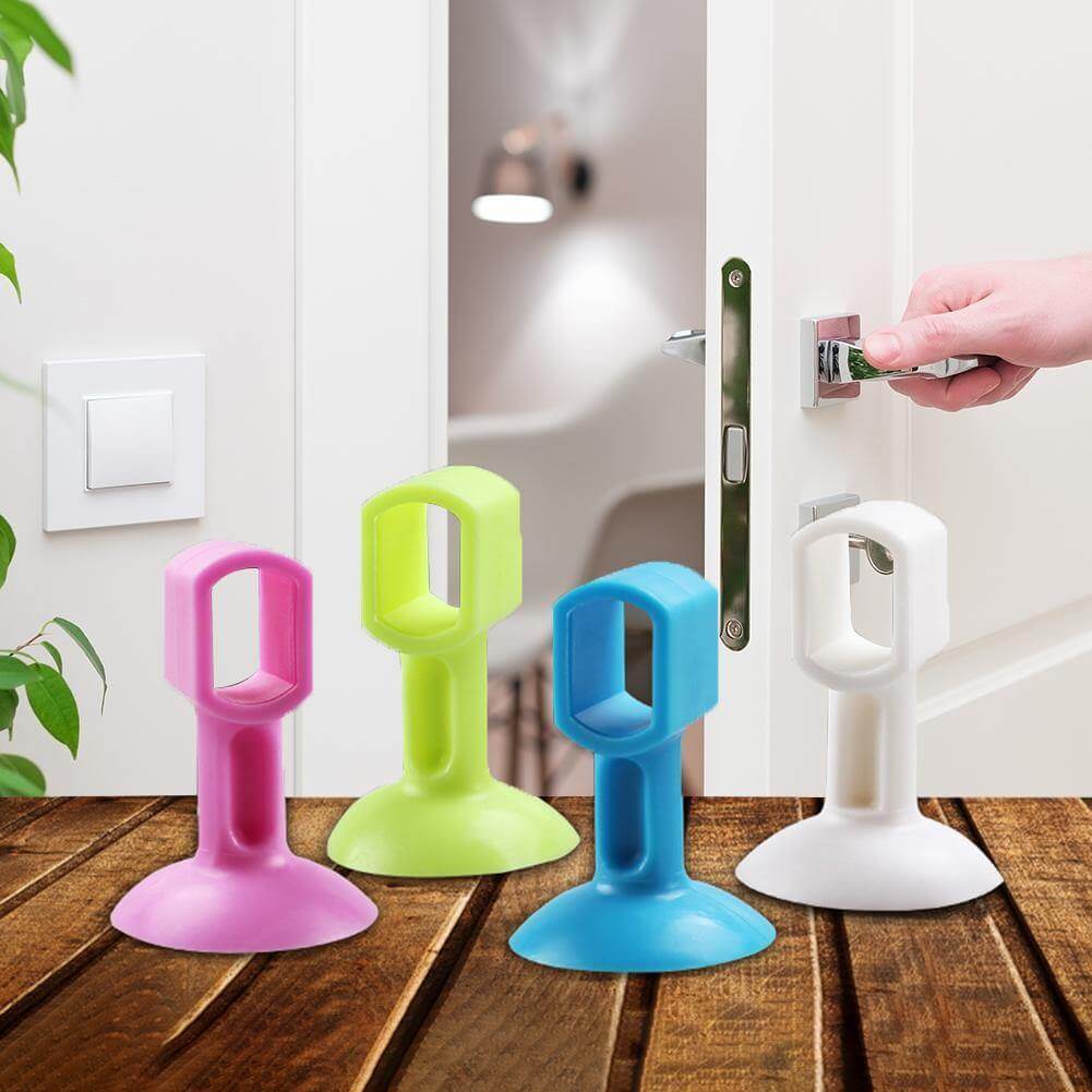 10er Set Silikon Türstopper