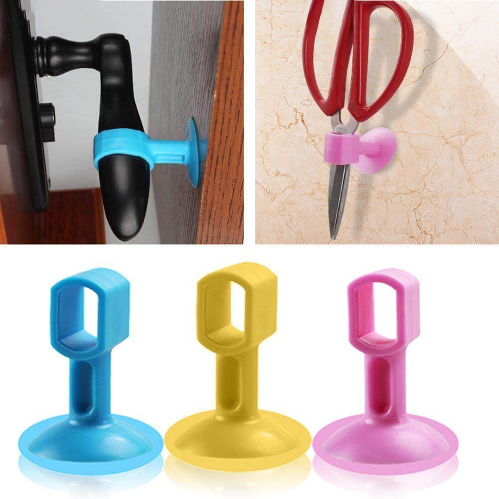 10er Set Silikon Türstopper