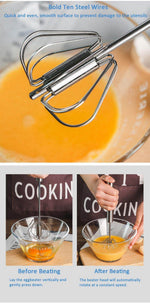 Edelstahl Rührbesen für müheloses Kochen | MixMaster