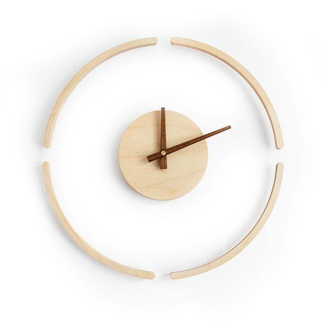 Kreative Transparente Aufhängung Wanduhr