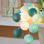 LumiKugel | Baumwollball-Lichterkette für stimmungsvolle Akzente