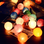 LumiKugel | Baumwollball-Lichterkette für stimmungsvolle Akzente