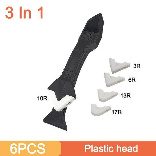5-in-1 Silikon Entferner, Schaber und Reparaturwerkzeug