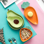 Fröhliches Avocado-Geschirrset | GrünErlebnis