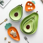 Fröhliches Avocado-Geschirrset | GrünErlebnis
