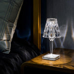 Elegant Crystal Table Lamp – Sparkling Light for Your Home