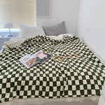 Gestreifte Decke