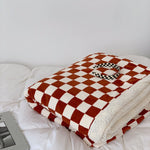 Gestreifte Decke