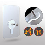 Strong Adhesive Hooks for Versatile Applications – 10 Pieces
