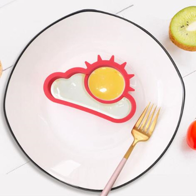 Frühstücksformer für lustige Eier und Pfannkuchen