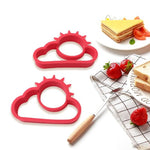 Frühstücksformer für lustige Eier und Pfannkuchen