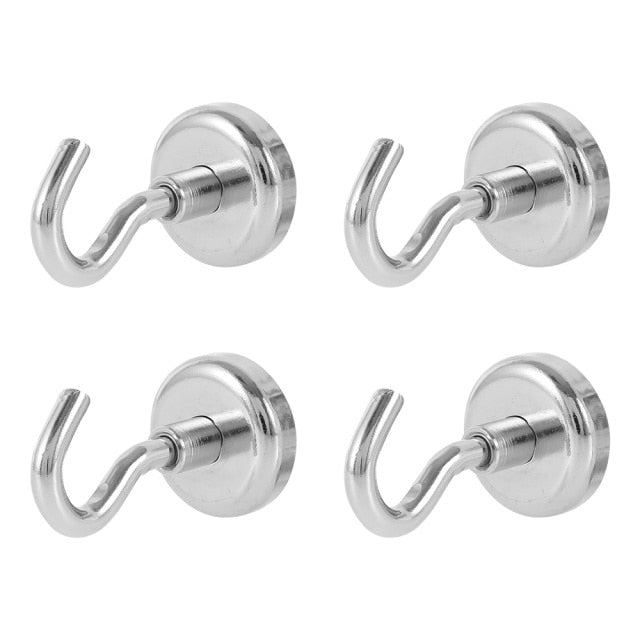 Starke Magnetische Haken im 4er Set