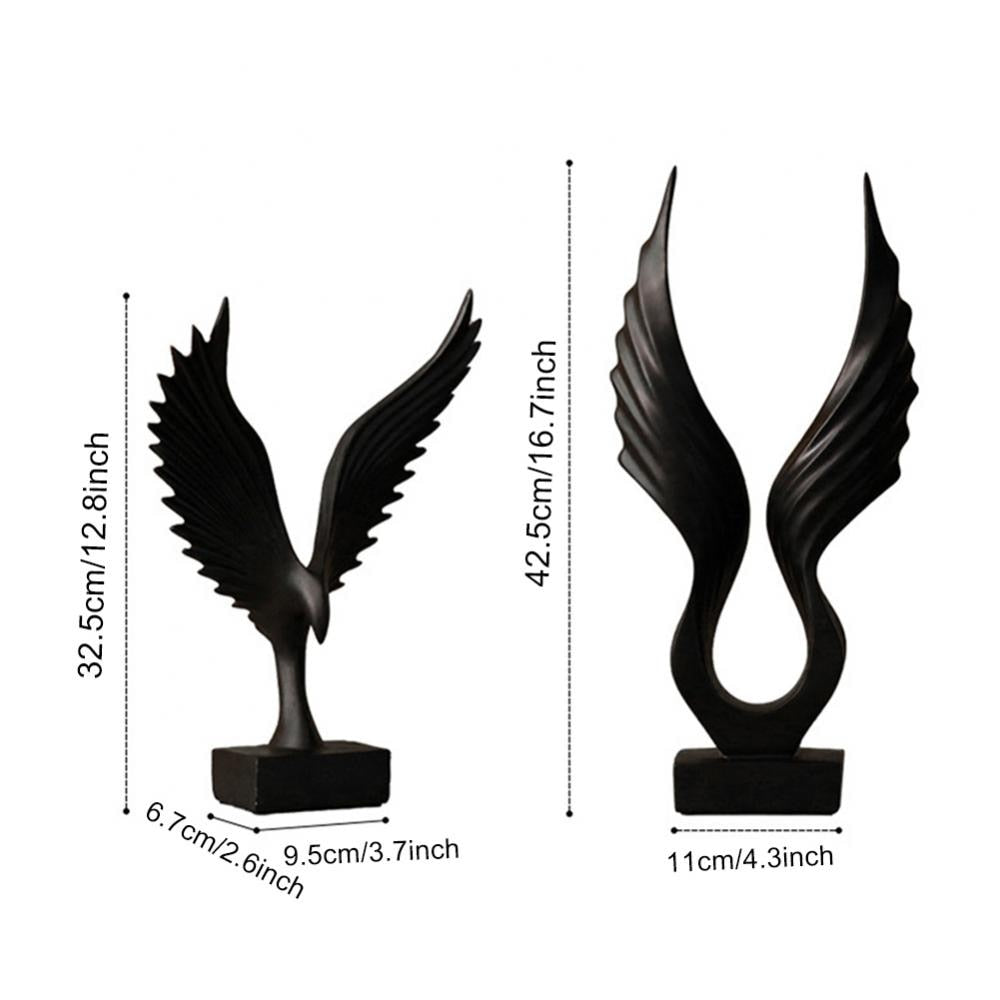 Skulptur von Engel-Flügeln für die Wohnkultur