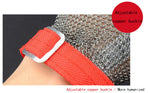 Sicherheits-Handschuhe aus Edelstahl mit Schnittschutz