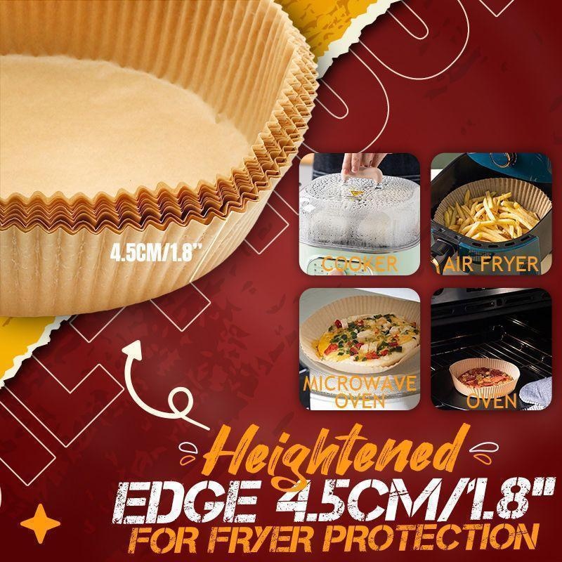 Einweg-Papierbeschichtung für Heißluftfritteuse | FreshCook