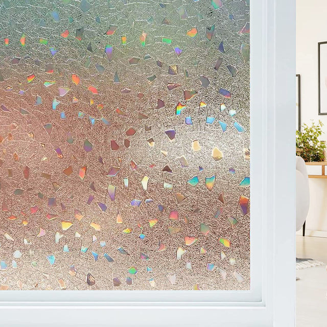 Dekorative Fensterfolie für Sichtschutz