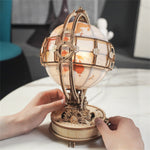 Leuchtender 3D Puzzle Globus