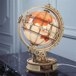 Leuchtender 3D Puzzle Globus