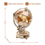 Leuchtender 3D Puzzle Globus