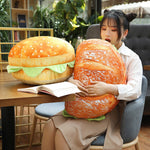 2-in-1 Bequemer Hamburger Kissen Sitzpolster