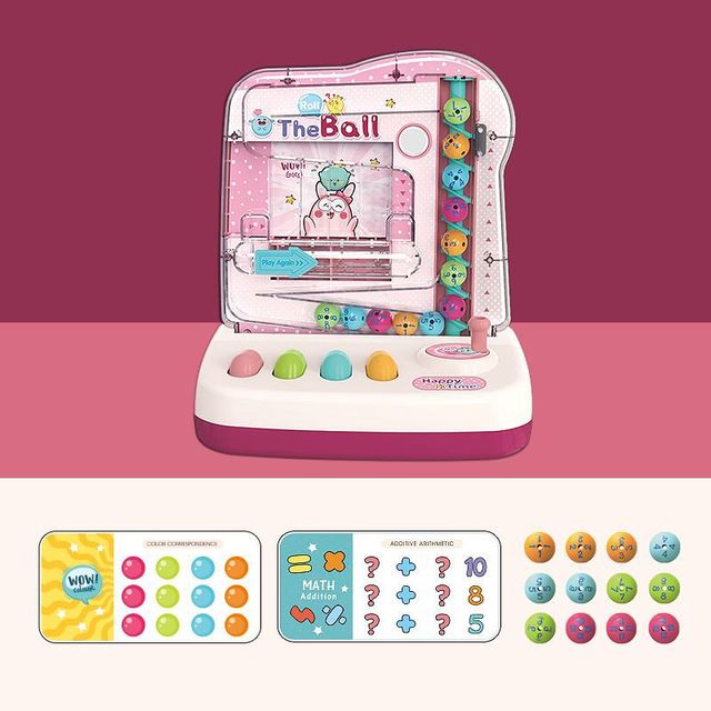 Bildungsspiel mit rollendem Ball - Puzzle Spiel