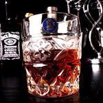 Whiskey- und Weingläser im Churchill-Stil