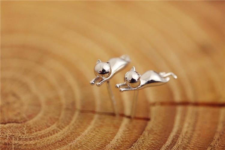 Ohrringe aus Sterling Silber – Creolen