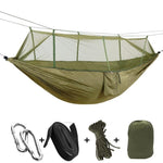 Hängematte mit Moskito-Netz für Camper – Fallschirmmaterial