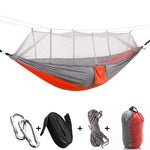 Hängematte mit Moskito-Netz für Camper – Fallschirmmaterial