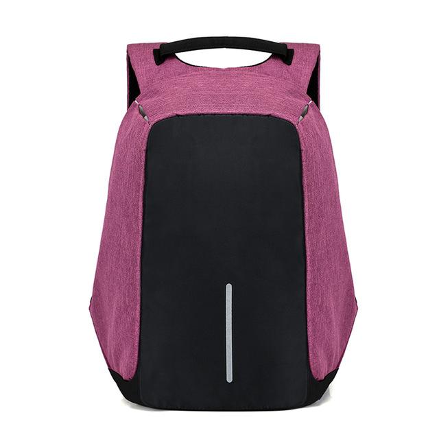 Der sichere und stylische Anti-Diebstahl-Rucksack mit USB-Anschluss