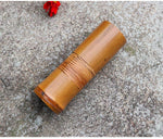 Eleganter Handgefertigter Bambusblumenvase für Ihr Zuhause