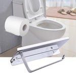 Eleganter Toilettenpapierhalter mit Ablage | PureStyle