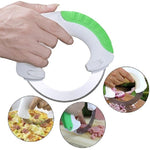Küchenmesser mit Rollen