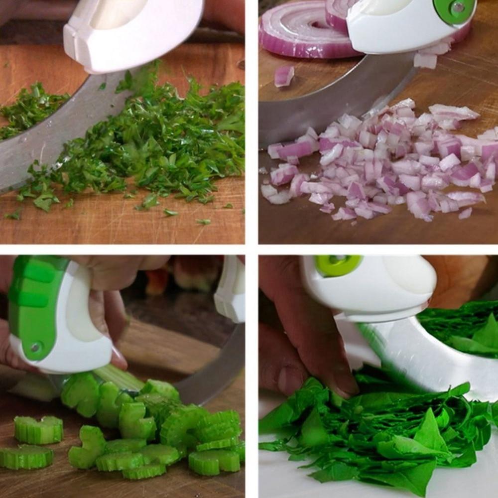 Küchenmesser mit Rollen