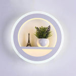 Moderne Wandlichter aus Acryl mit LED-Beleuchtung