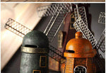 Faszinierende Vintage Windmühlen-Sparschweine in 4 Farben