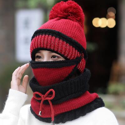 Multifunktionale Mütze mit Schal und Maske | WarmComfort