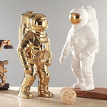 Astronauten-Blumenvase – Kreative Dekorationsfigur mit Pflanzenfach