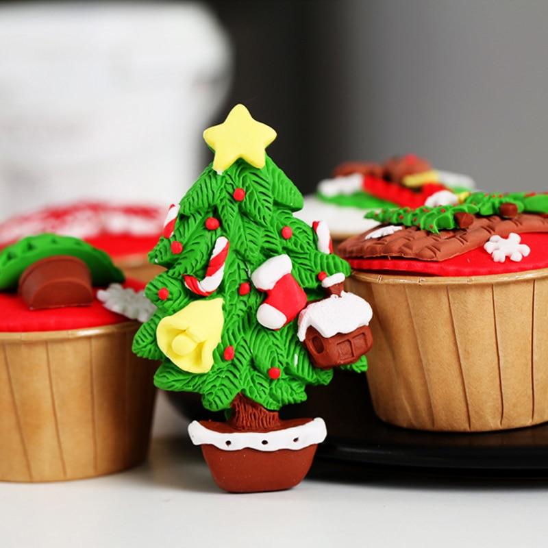 Weihnachts-Silikon-Keksausstecherformen