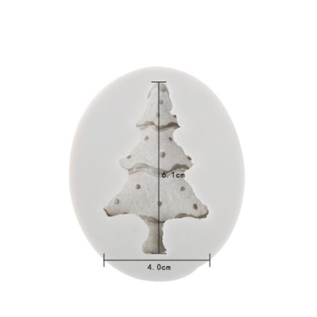 Weihnachts-Silikon-Keksausstecherformen
