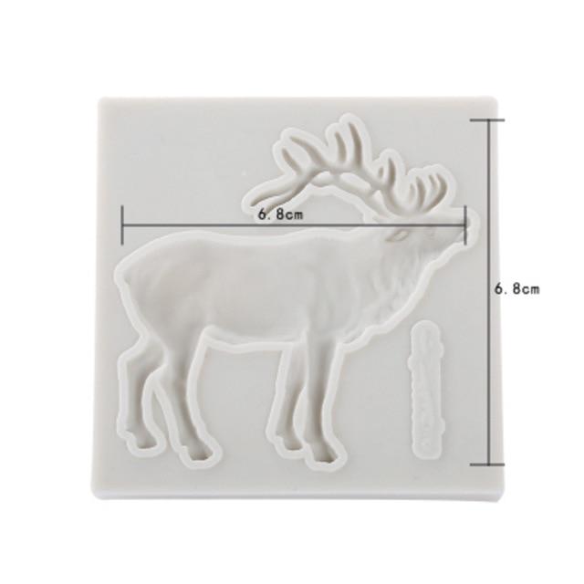 Weihnachts-Silikon-Keksausstecherformen