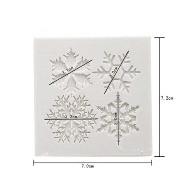 Weihnachts-Silikon-Keksausstecherformen