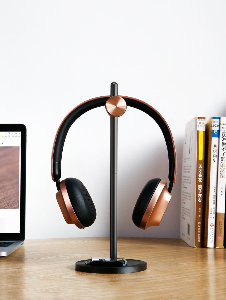 Flexibler Kopfhörerhalter aus Aluminium | AudioGuard