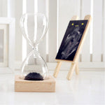 Kreative Sanduhr mit Magnetischem Design