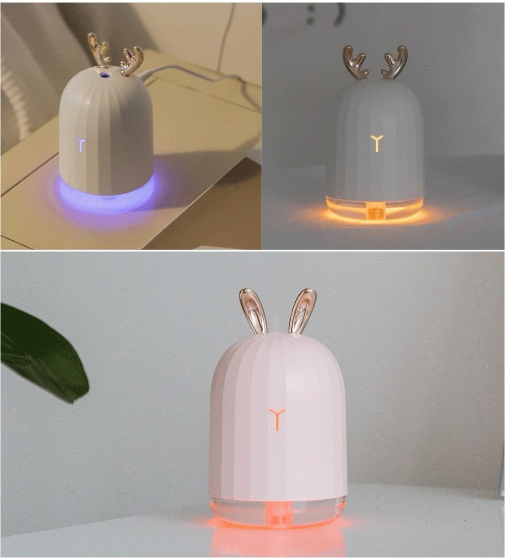 Aromatischer Essenz-Diffusor mit sanften Lichtern