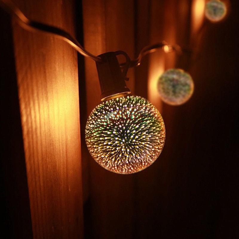 3D Sternen LED Nachtlicht mit Feuerwerkseffekt