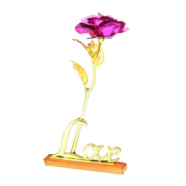 Elegante Roségoldene Kunstblume für jeden Anlass
